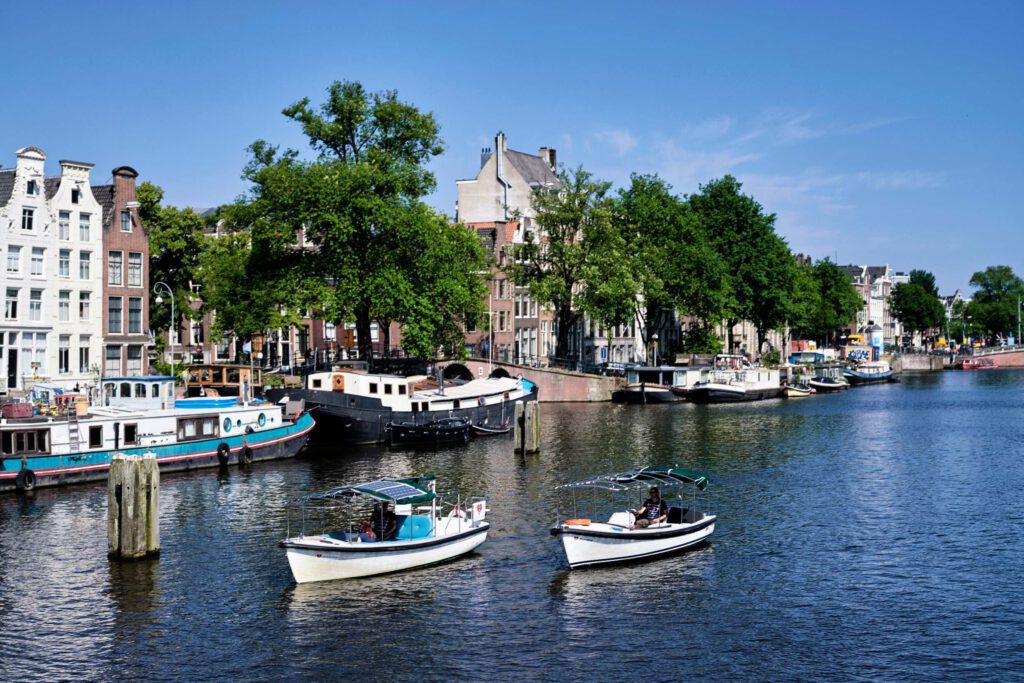 boats of our boat tour