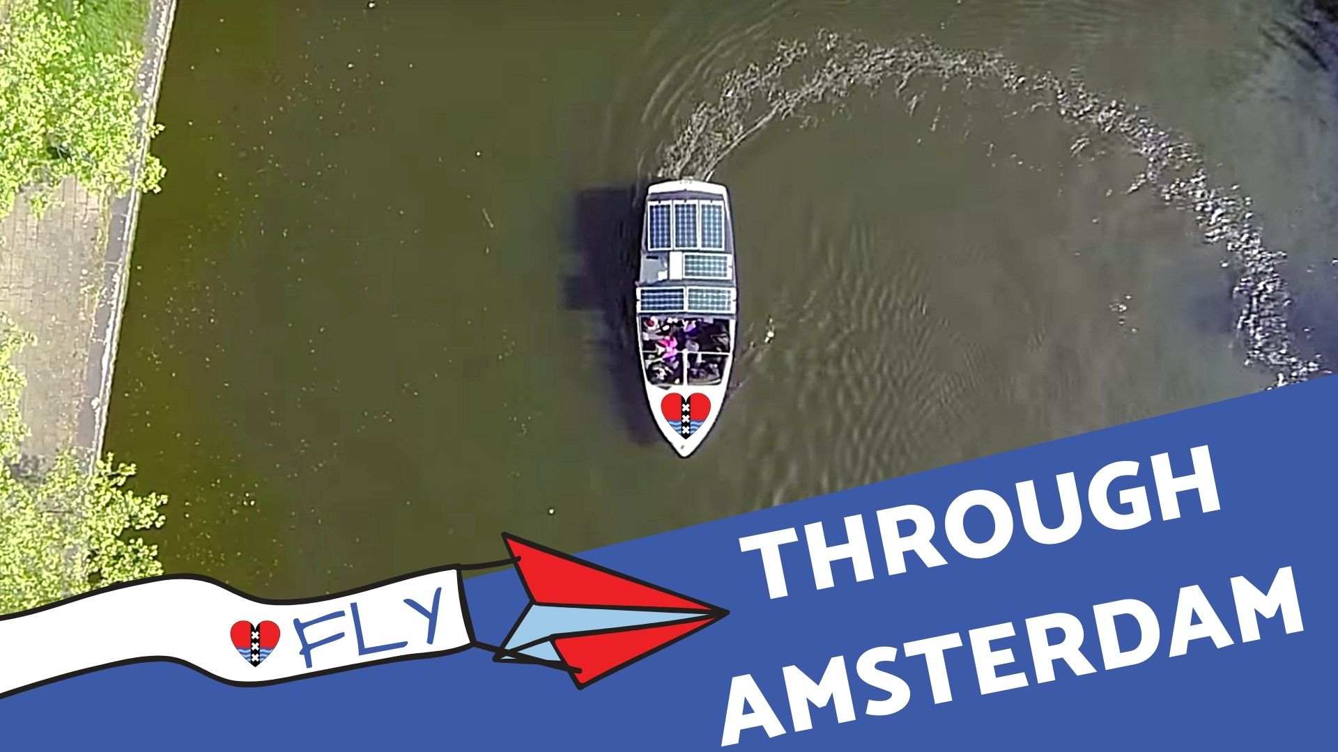 Video Fly Through Amsterdam