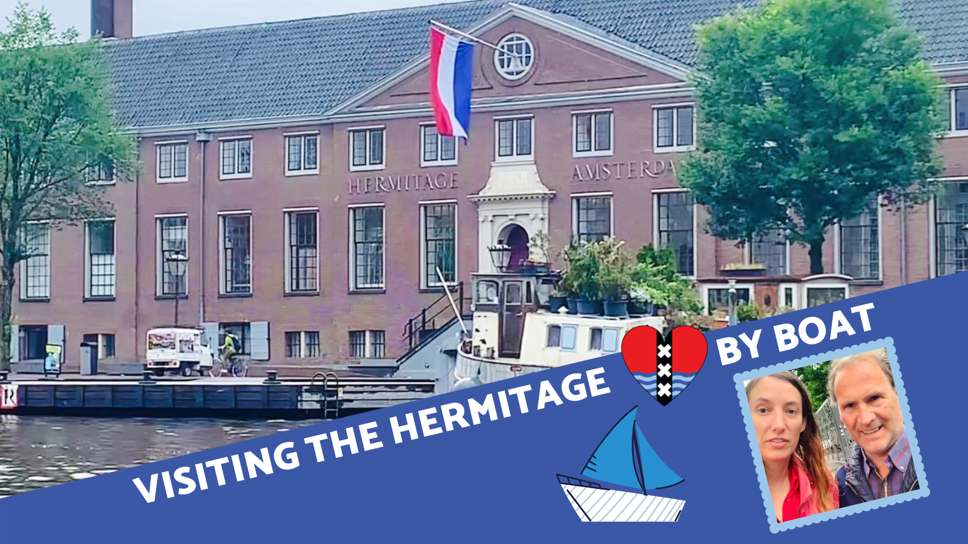 Video visit the Hermitage by boat