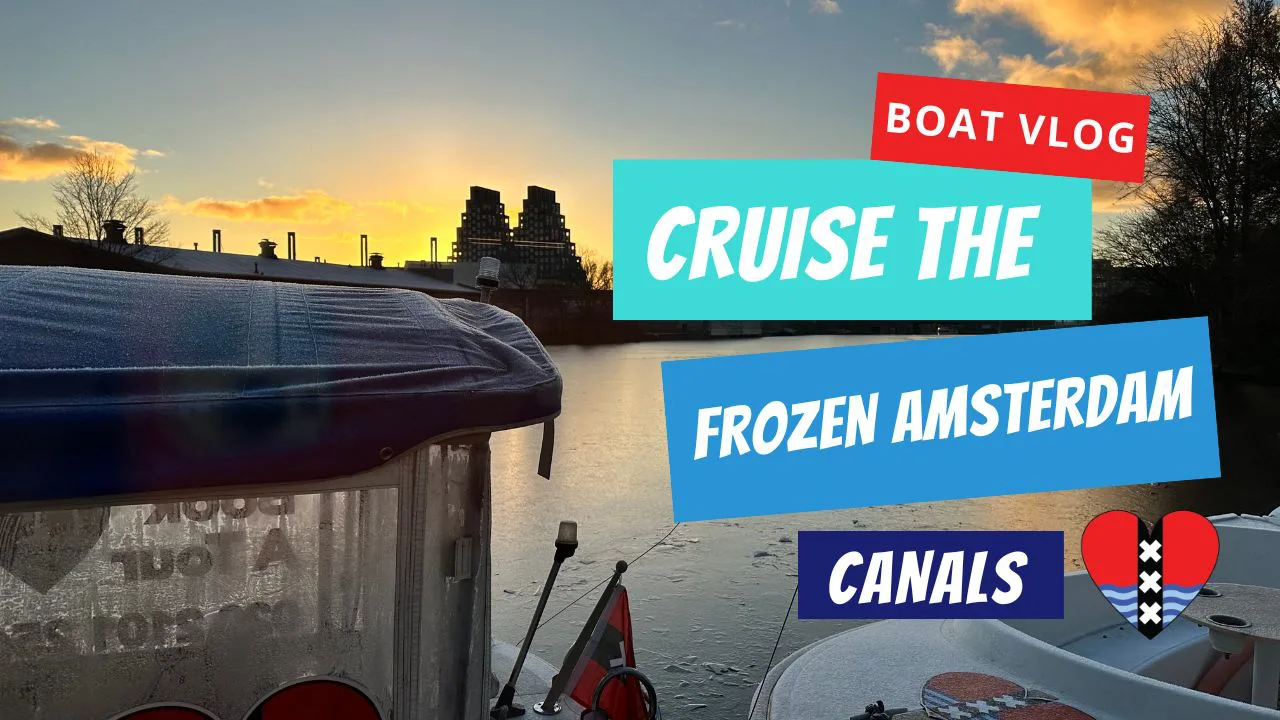 cruise the frozen amsterdam canals video